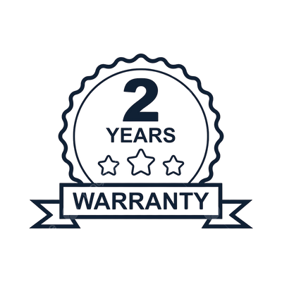 2 Years Warranty
