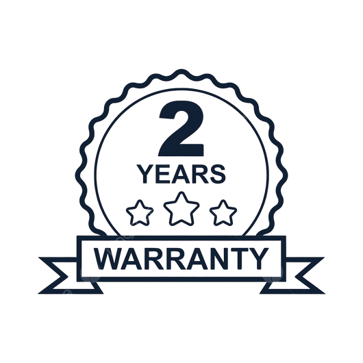 2 Years Warranty